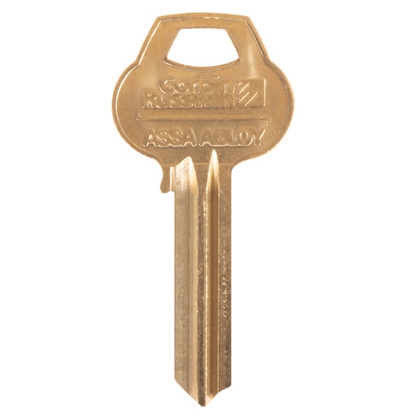 6-Pin Keyblank, D1 Keyway, Coined Logo Only, PK50